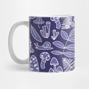 Periwinkle Woodland Mug